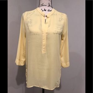 Yellow blouse by Alice Collection